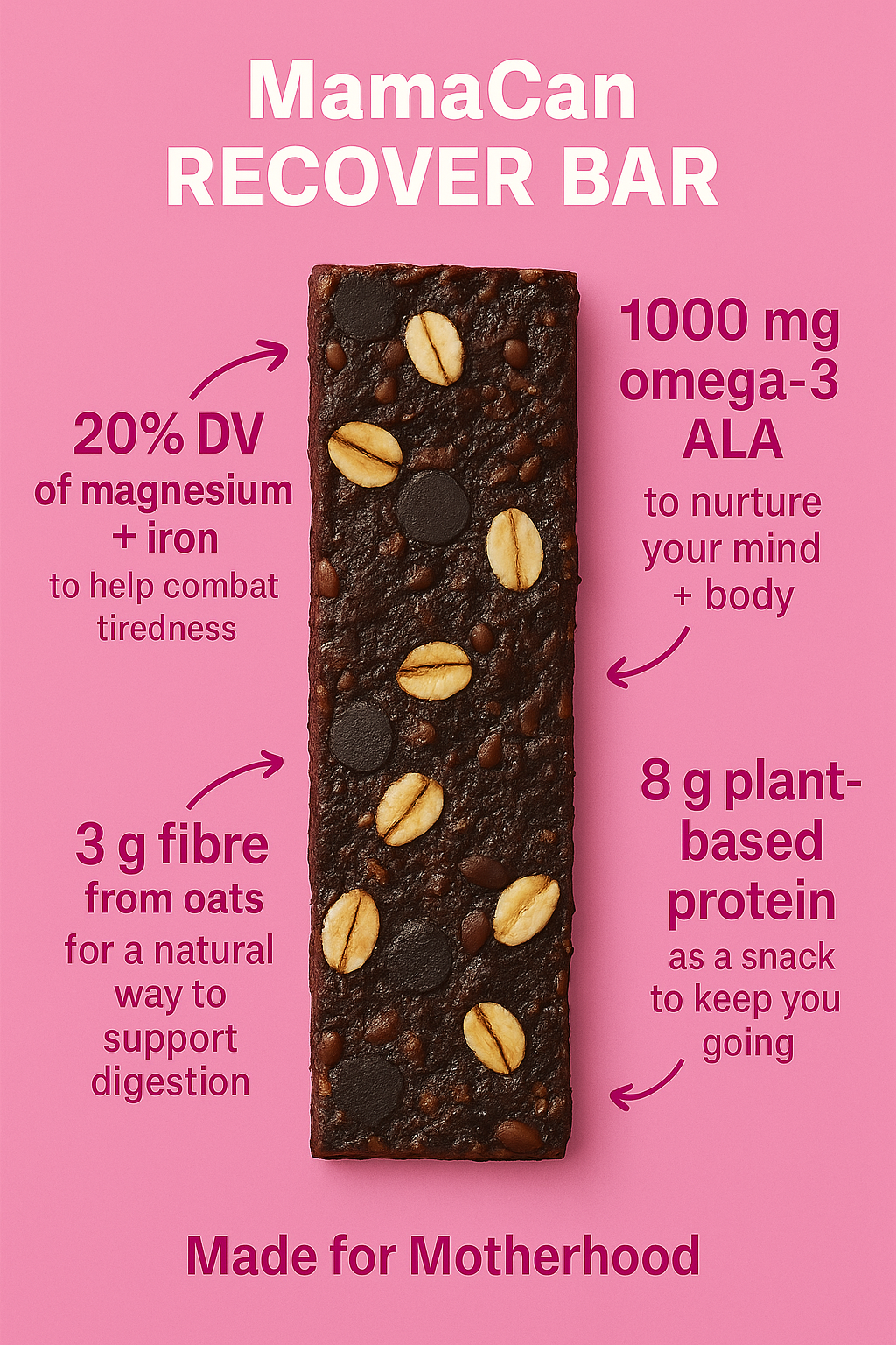 MamaCan Recover Bar - 16 Pack